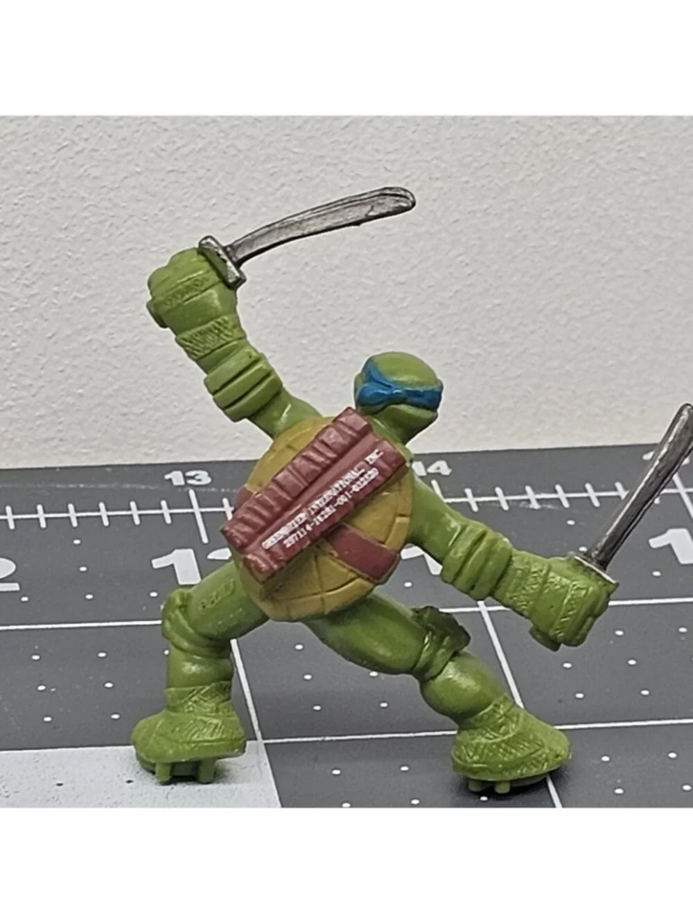 TMNT Mini Ninja Turtle Figures 2013 Playmates Cake Toppers Lot Action Figures